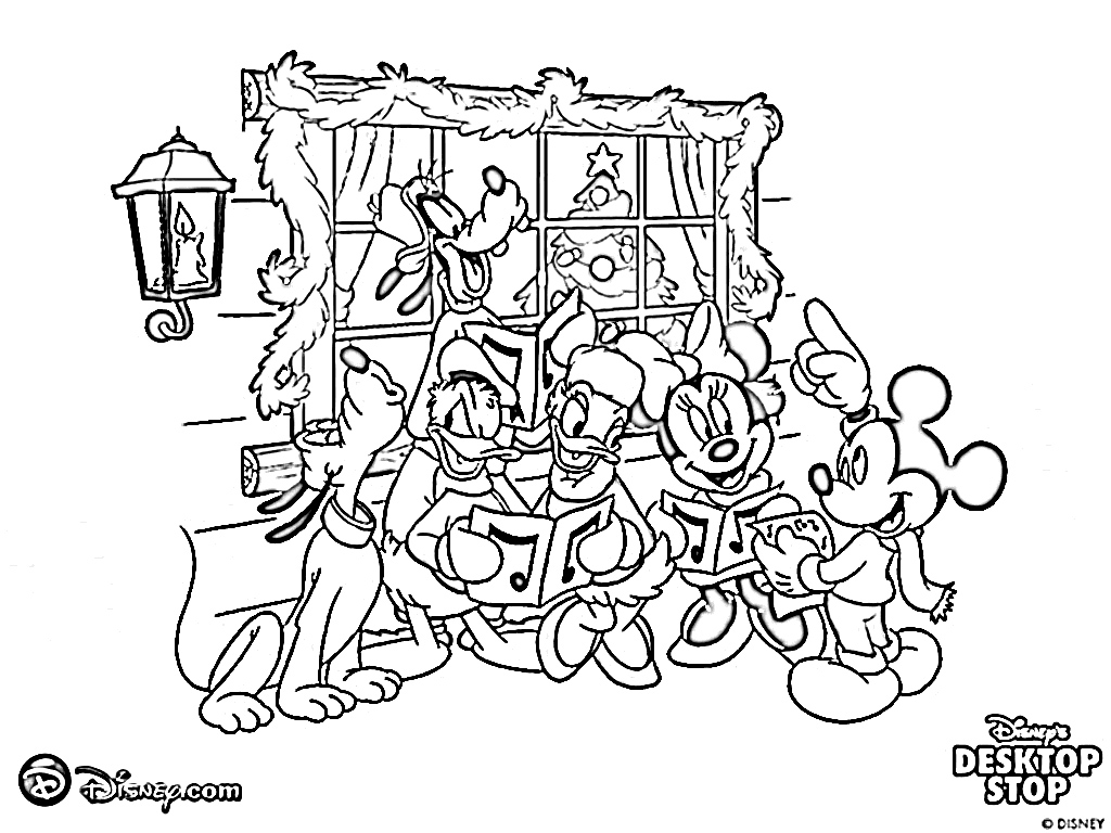 Free Coloring Pages Christmas Pictures Wallpapers
